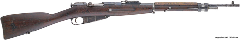 Польский карабин M91/98/25 под патрон 7,92×57 мм Mauser.