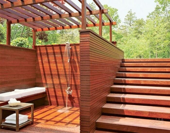 Летний душ: 130 фото идей, как создать удобный и красивый летний душ для дачи, дома и сада
