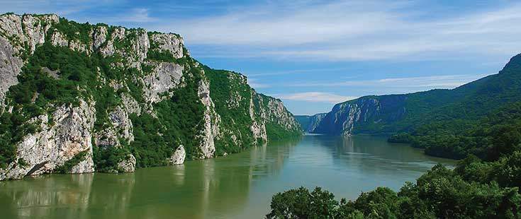 Дунай в горах