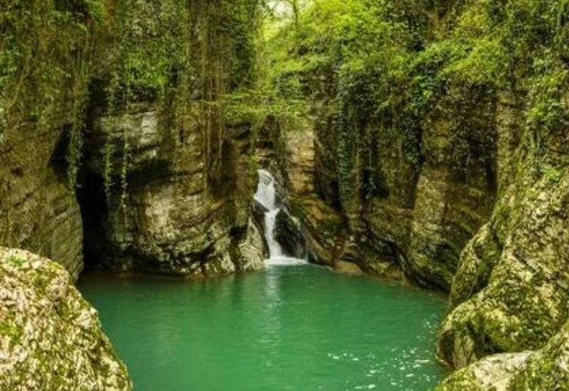 Куда пойти Сочи Агурские водопады