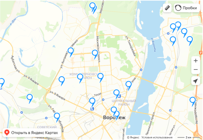 ТОП-30 бомбоубежищ Воронежа 2023: адреса, на карте как найти